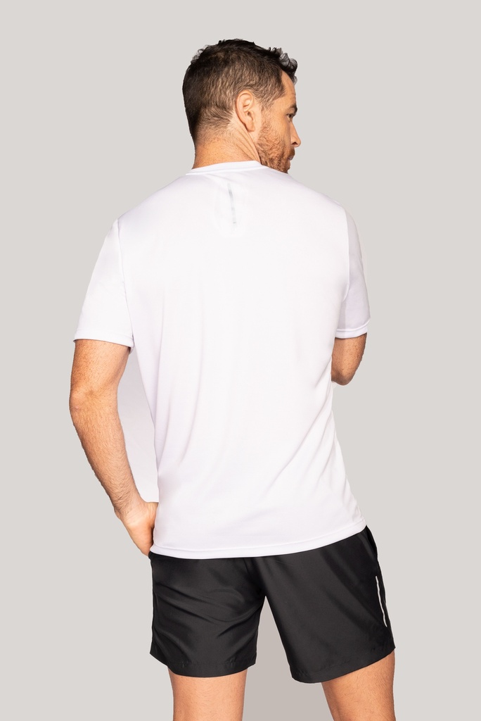 CAMISETA EKOS CUELLO V BLANCA