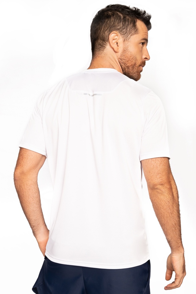 CAMISETA FOX BLANCA CUELLO REDONDO