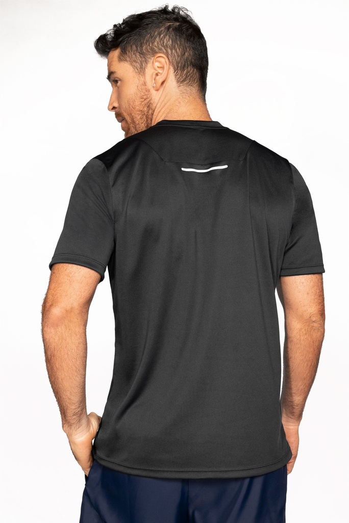 CAMISETA FOX GRIS CUELLO REDONDO