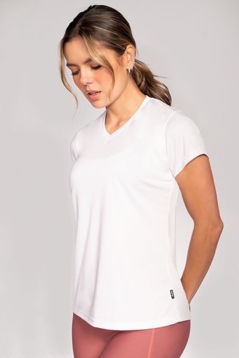 CAMISETA HYDRO CUELLO V CORTE ESPALDA